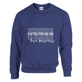 Love for Business - The Entrepreneur's Anthem - Purple - Sweatshirt