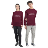 Assertive Statements - Wear Your Confidence - Maroon - Sweatshirts