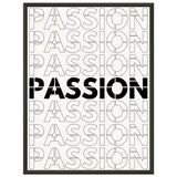 Passionate Repetition - Art That Inspires - 45x60 cm 18x24″ - Metal Framed Posters