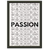 Passionate Repetition - Art That Inspires - A4 21x29.7 cm 8x12″ - Metal Framed Posters