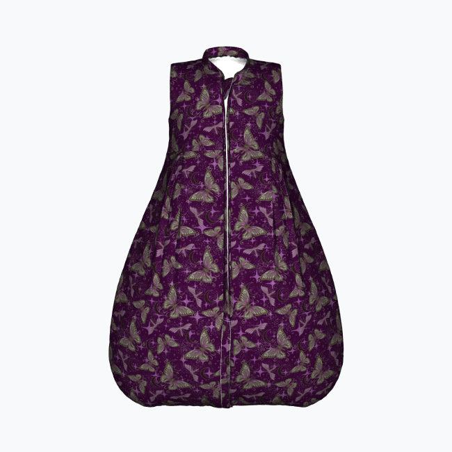 Starlight Flutter - Dreamy Butterfly Sleeping Bag - - Bodysuits