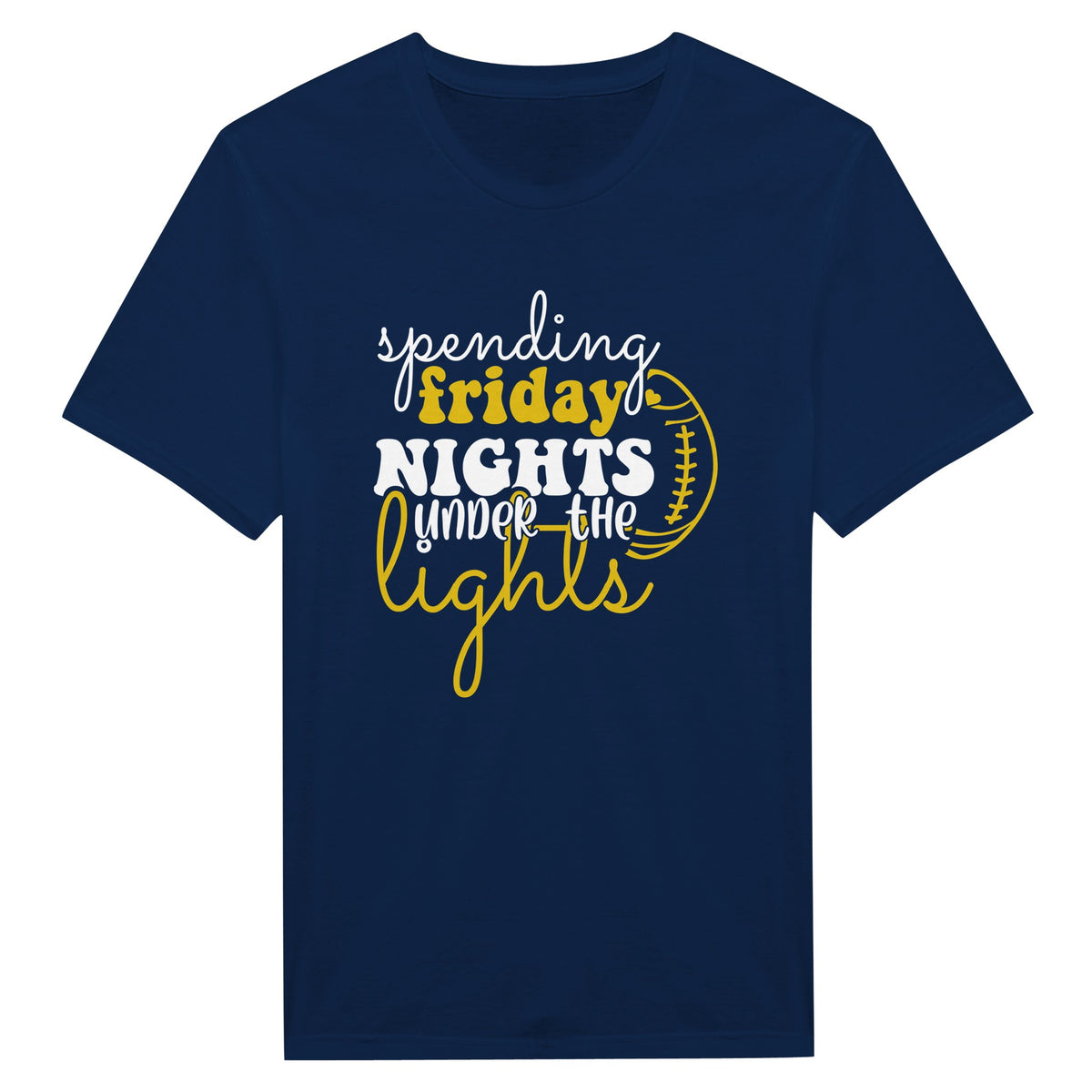 Cherish Friday Nights – Comfort T-Shirt - Navy - Crewneck T.shirts