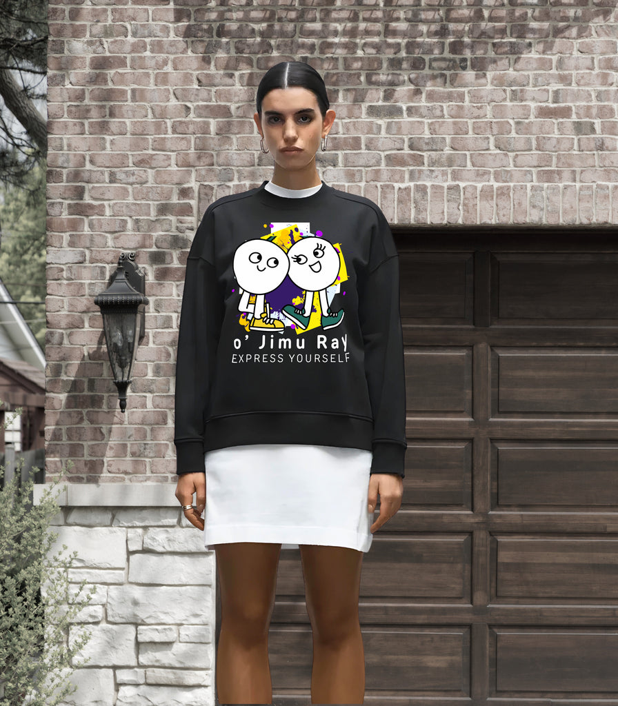 Cheerful Companions - Cozy Chic - - Sweatshirts