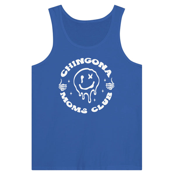 Celebrating Motherhood - Chingona Moms Club - True Royal - Tank Tops