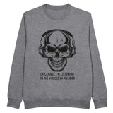 Premium Unisex Crewneck Sweatshirt Heather Gray - - Crewneck Sweatshirts