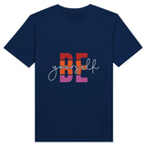 BE yourself - Embrace Individuality in Style - Navy - Crewneck T.shirts