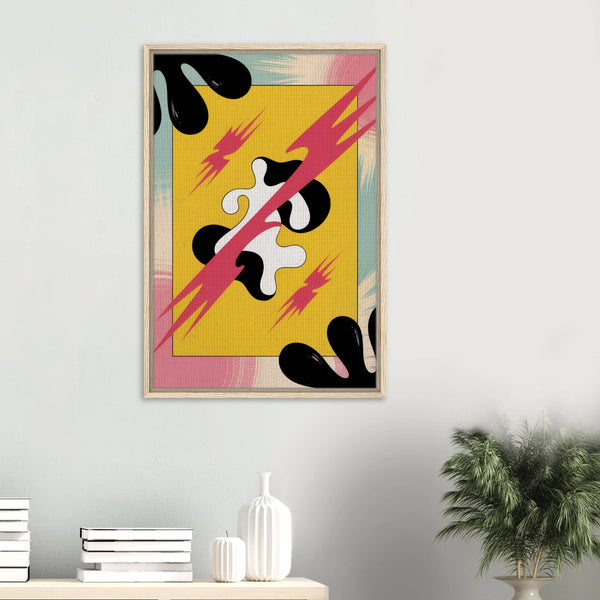 Pop Art Power Clash – Canvas Gift Explosion - - Canvas