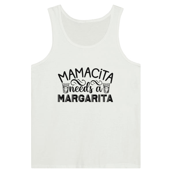 Sipping with Mom - 'Mamacita Needs a Margarita' - White - Print Material