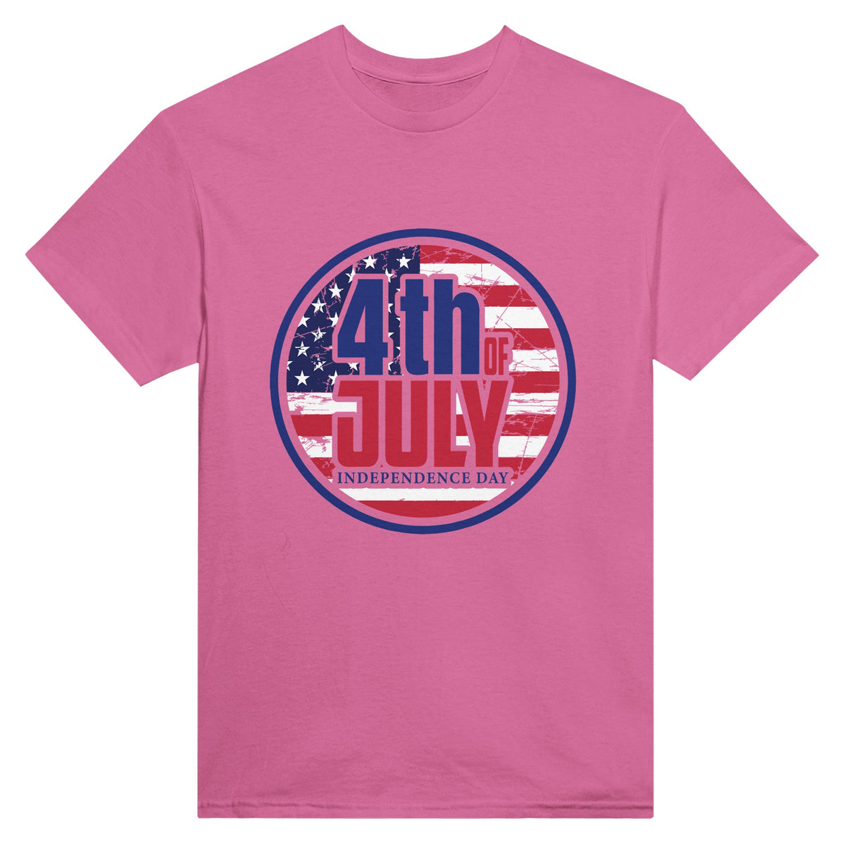 Stars, Stripes, and Memories - 4th of July Celebration Tee - Azalea - T-Shirts