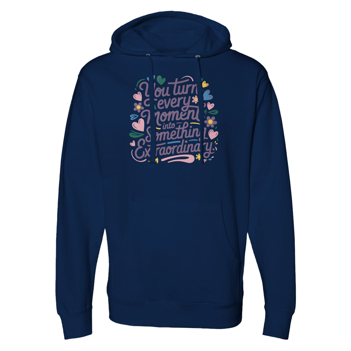 Extraordinary Moments – A Loving Gift by Independent - Classic Navy - Hoodies