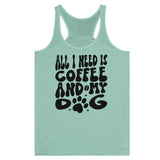 Coffee and Canines - My Perfect Pair - Mint - Tank Tops