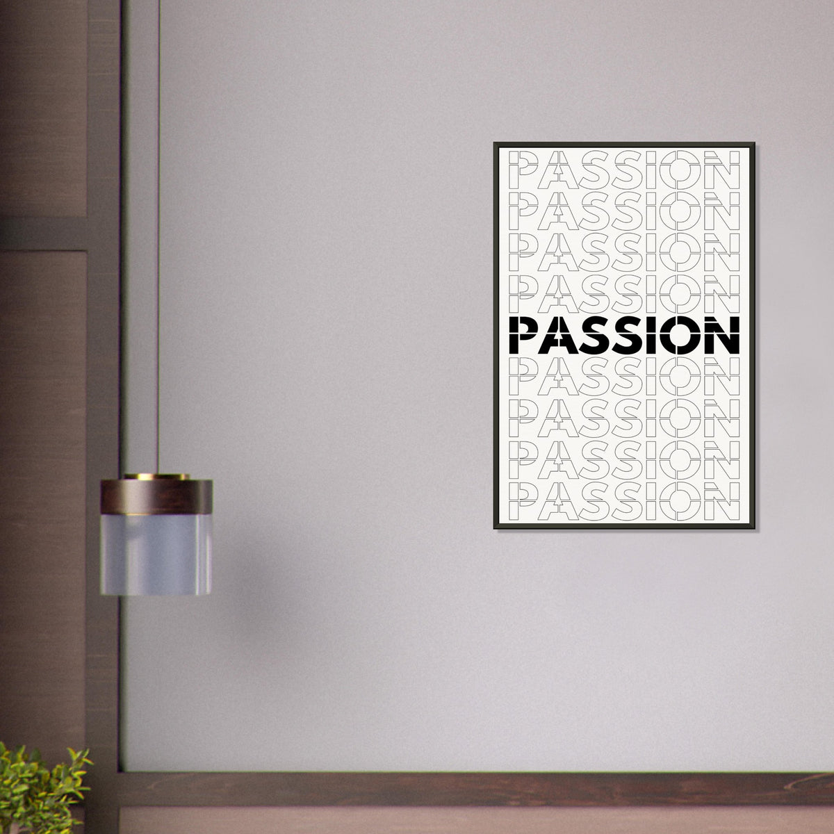 Passionate Repetition - Art That Inspires - - Metal Framed Posters