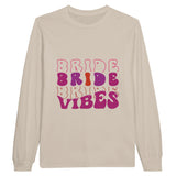 Bride Vibes - Capturing Moments - Creating Memories Long-sleeve T-shirt - - Long Sleeve T-shirts