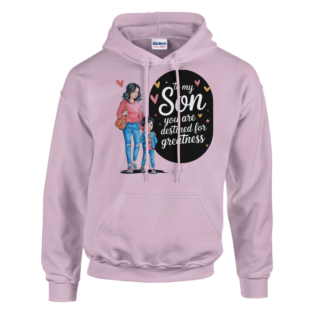 To My Son - A Future Full of Promise - Light Pink - Hoodies