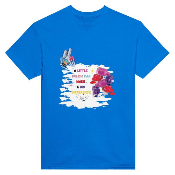 Colouring Memories - One Nail at a Time - Royal - T-shirts