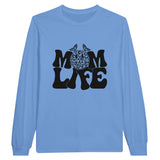 Embrace Motherhood - Mom Life Tribute - Carolina Blue - Long Sleeve T-shirts