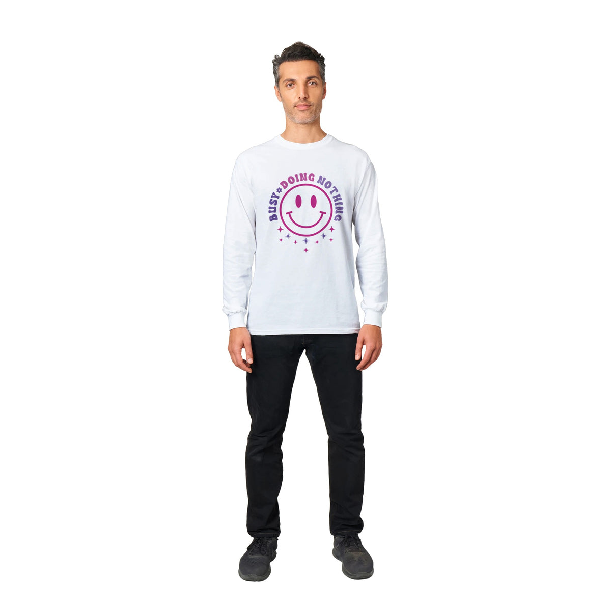 Mindful Moments - Reflect with 'BUSY DOING NOTHING - - Sweatshirt