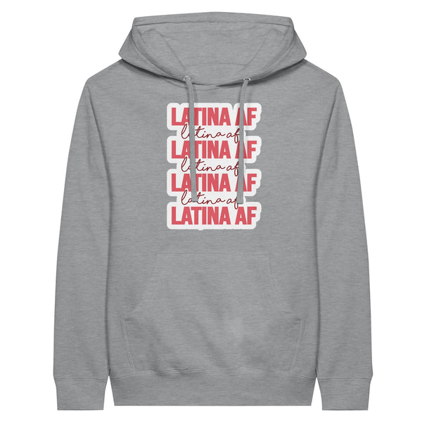 Latina AF - Wear Your Pride - Embrace Your Heritage - Sports Grey - Print Material