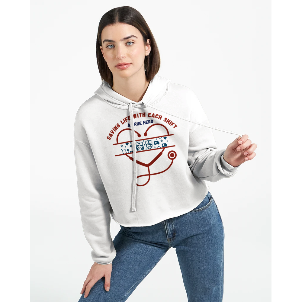 A True Hero - Celebrate Nurses with Style - - Hoodies