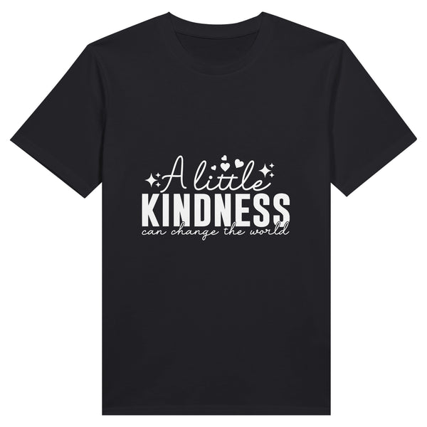 A Little KINDNESS Can Change the World - Wear Your Impact - Black - T-shirts