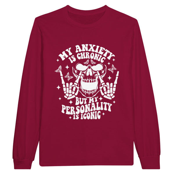 Legendary Comfort - Iconic Personality Sweatshirt - Cardinal Red - Sweatshirt