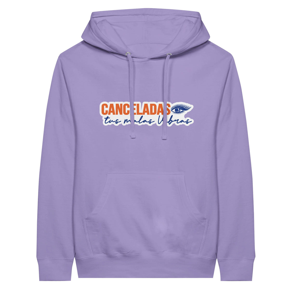 Eyes of Empowerment - Cancelling Negativity - Lavender - Pullover Hoodies