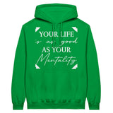 Mindset Matters - Classic Unisex Pullover Hoodie - Irish Green - Hoodies