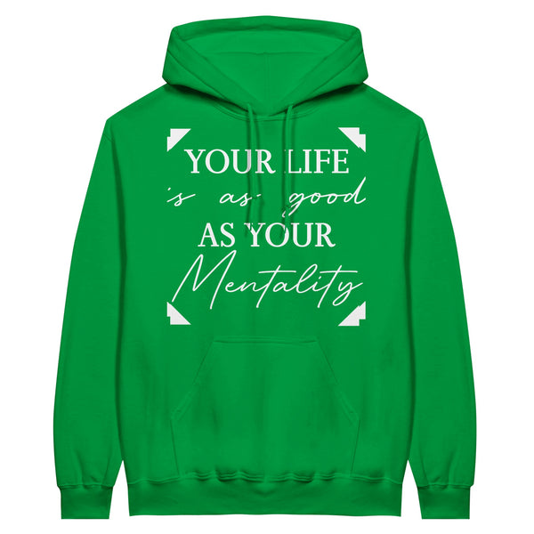 Mindset Matters - Classic Unisex Pullover Hoodie - Irish Green - Hoodies