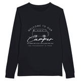 Campfire Memories - Welcome to Our Camper - Dark Gray - Long Sleeve T-shirts