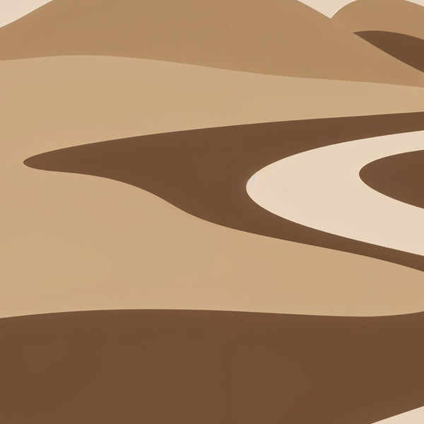 Path Through Sand – Metal Framed Poster Gift - 24x36 - Metal Framed Posters