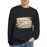 Timeless Bonds - Celebrate Your Brother with Adventure - Black - Sweatshirts