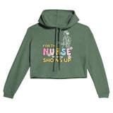 The Heart of Care - A Gift for Dedicated Nurses - Military Green - Hoodies