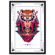 30x45 cm / 12x18″ / Black frame / Tiger Spirit