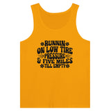 Perseverance Personified - Low Tire Pressure Wear - Gold - Tank Tops