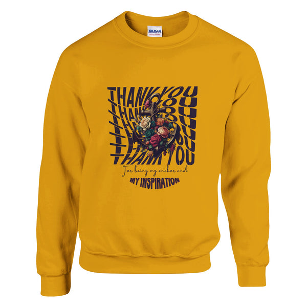 Thank You, Mom - Your Love is My Anchor - Gold - Sweatshirts