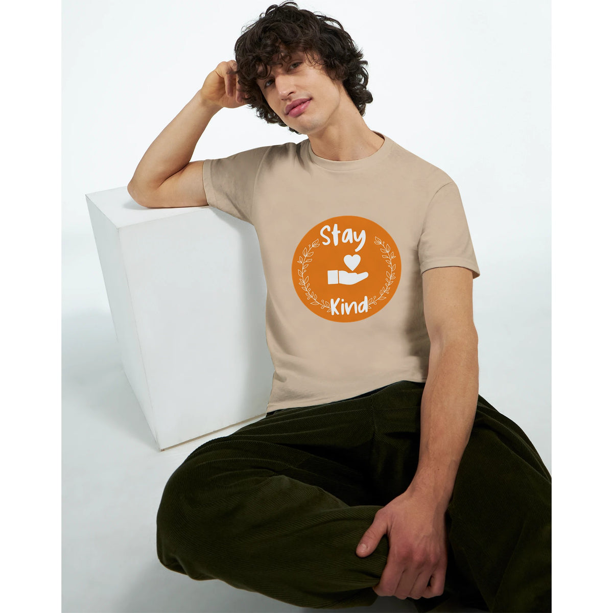 Hearts in Hands - Spread Kindness with Style - Natural - T-shirts