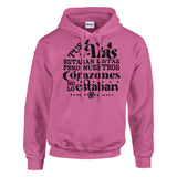 Unexpected Hearts - Celebrate Imperfect Readiness - Azalea - Hoodies