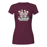 Spring Sunshine Tee for Wife – Bella + Canvas - Maroon - T-Shirts