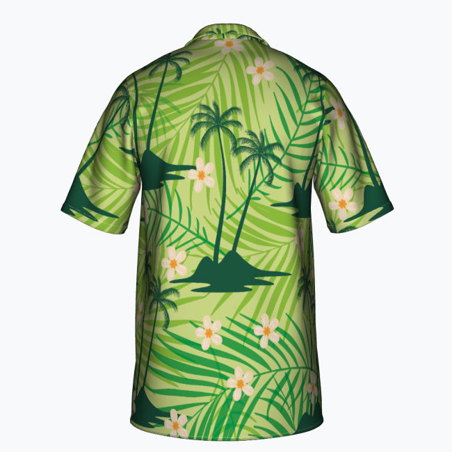 Palm Paradise - Vibrant Hawaiian Shirt for a Tropical Vibe - - T-shirts