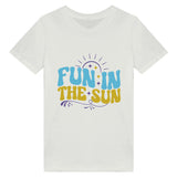 Summer Bliss - FUN IN THE SUN T-shirt - White - Print Material