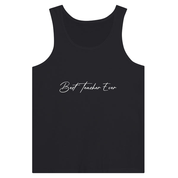 Excellence Embodied - Tribute to the Best Teacher Ever - Black - Tank Tops