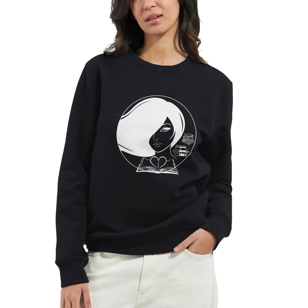 Bookish Beauty - Embrace Women's Artistry in Style - - Crewneck T-shirts