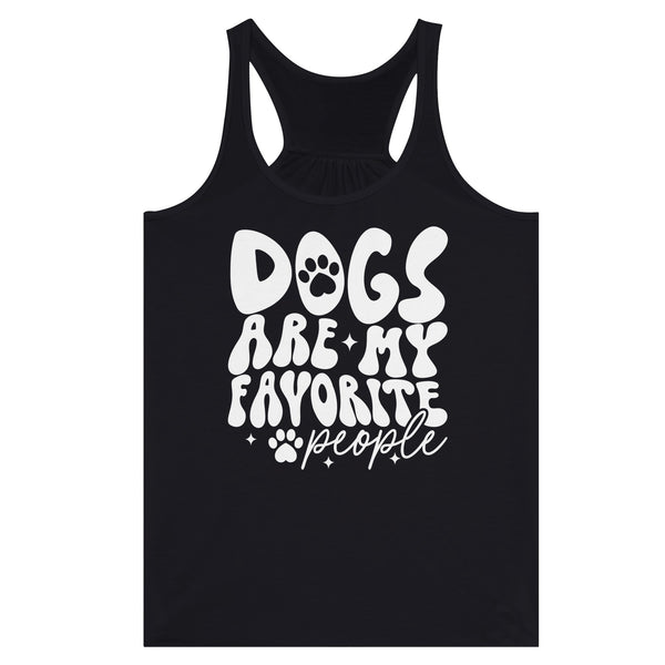 Dogs Are My Favorite People - Wear Your Love! - Dark Gray - Tank Tops