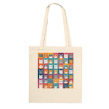 Cat Mosaic Eco Tote - Colorful Companions - Default Title - Tote Bags