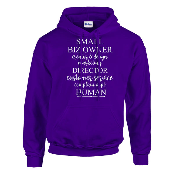 Creator & Director - HUMAN Statement Hoodie - Purple - Hoodies