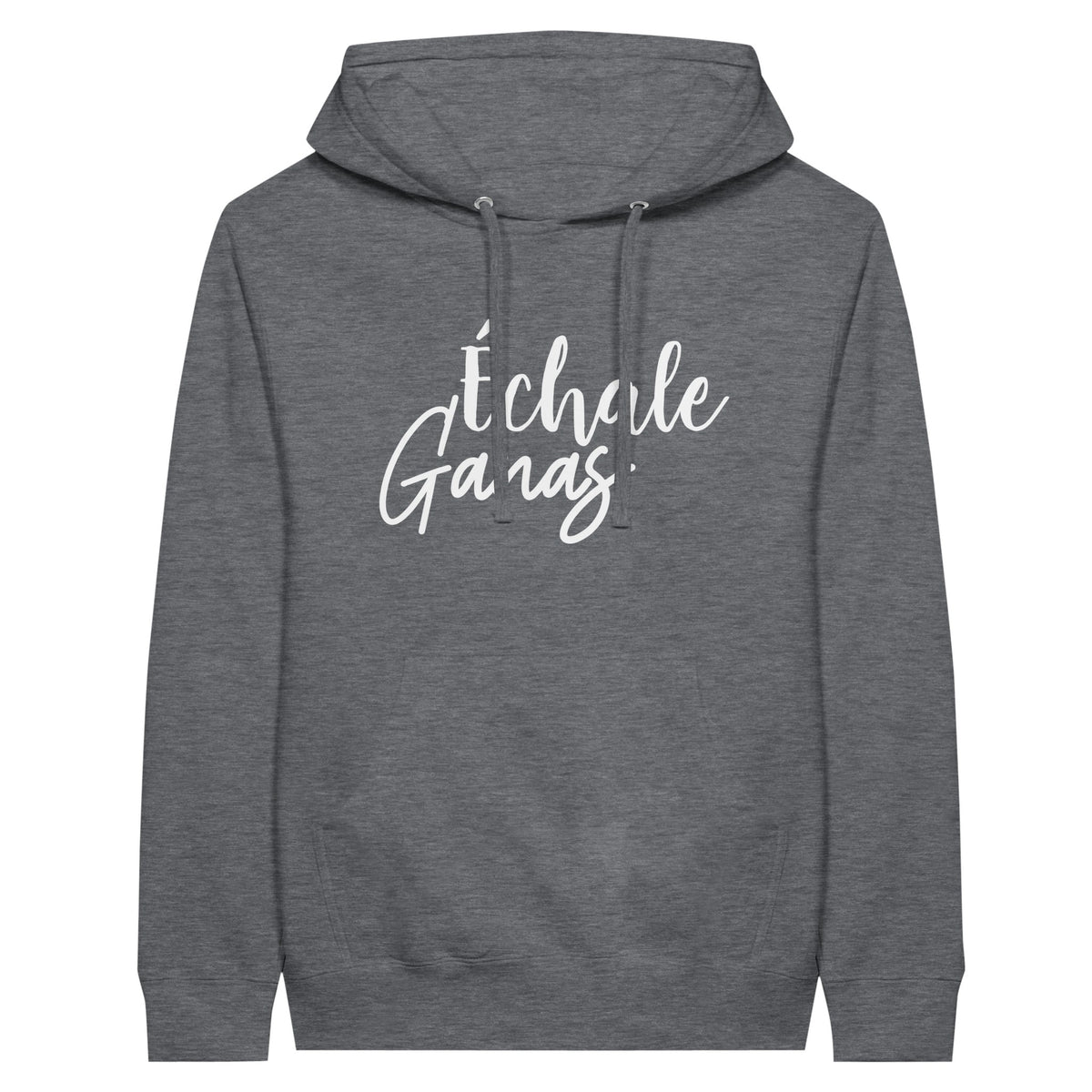 Evoke Your Inner Strength with Échale Ganas Unisex Hoodie - Charcoal Heather - Unisex Hoodies