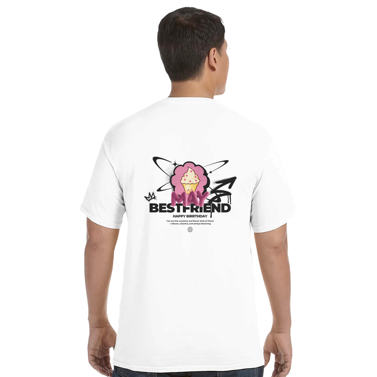 Gift a Monthly Memory – Comfort Colors Birthday Tee - May - T-Shirts