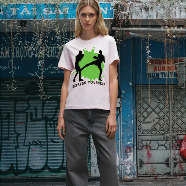 Kick into Style - Bold Design - - T-shirts