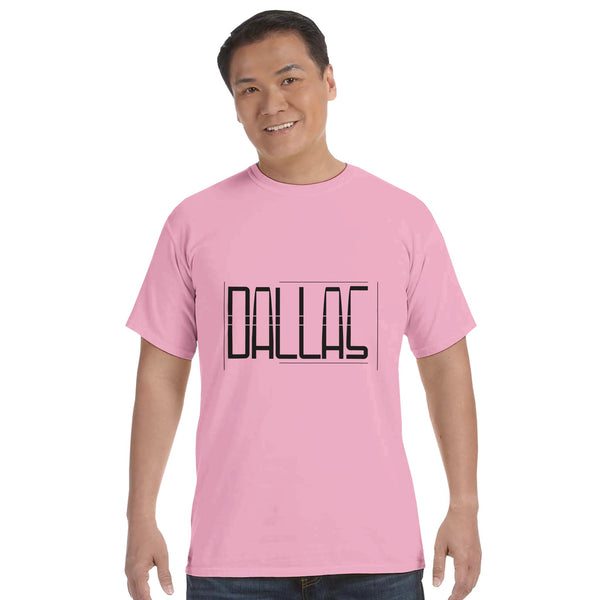 City Simplicity - Dallas in Lines - blossom - T-shirts