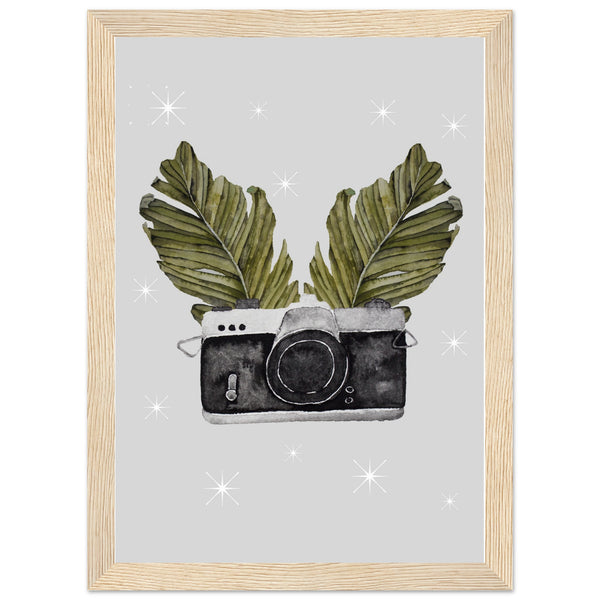 Vintage Moments Captured - A4 21x29.7 cm 8x12″ Wood frame - Posters